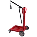 Mobile impact wrench holder