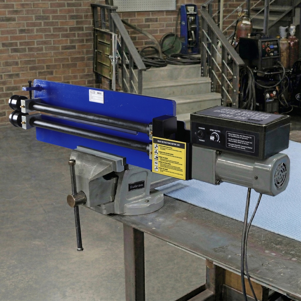 Cowley motor conversion kit for manual beading machine