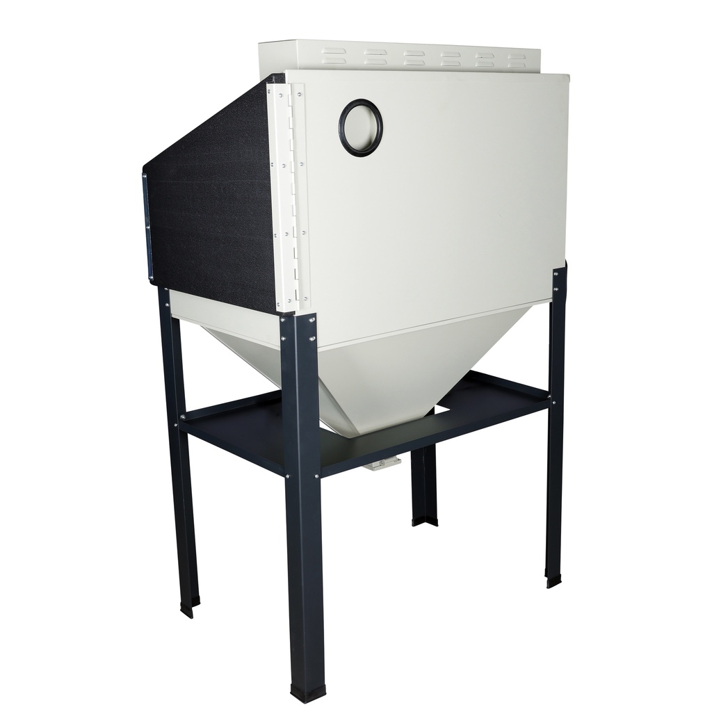 Sand blast cabinet 220L with 1 side door