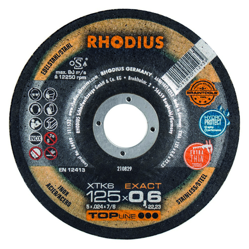 Cut-off wheel XTK6 125 x 0,6 x 22,23mm V42
