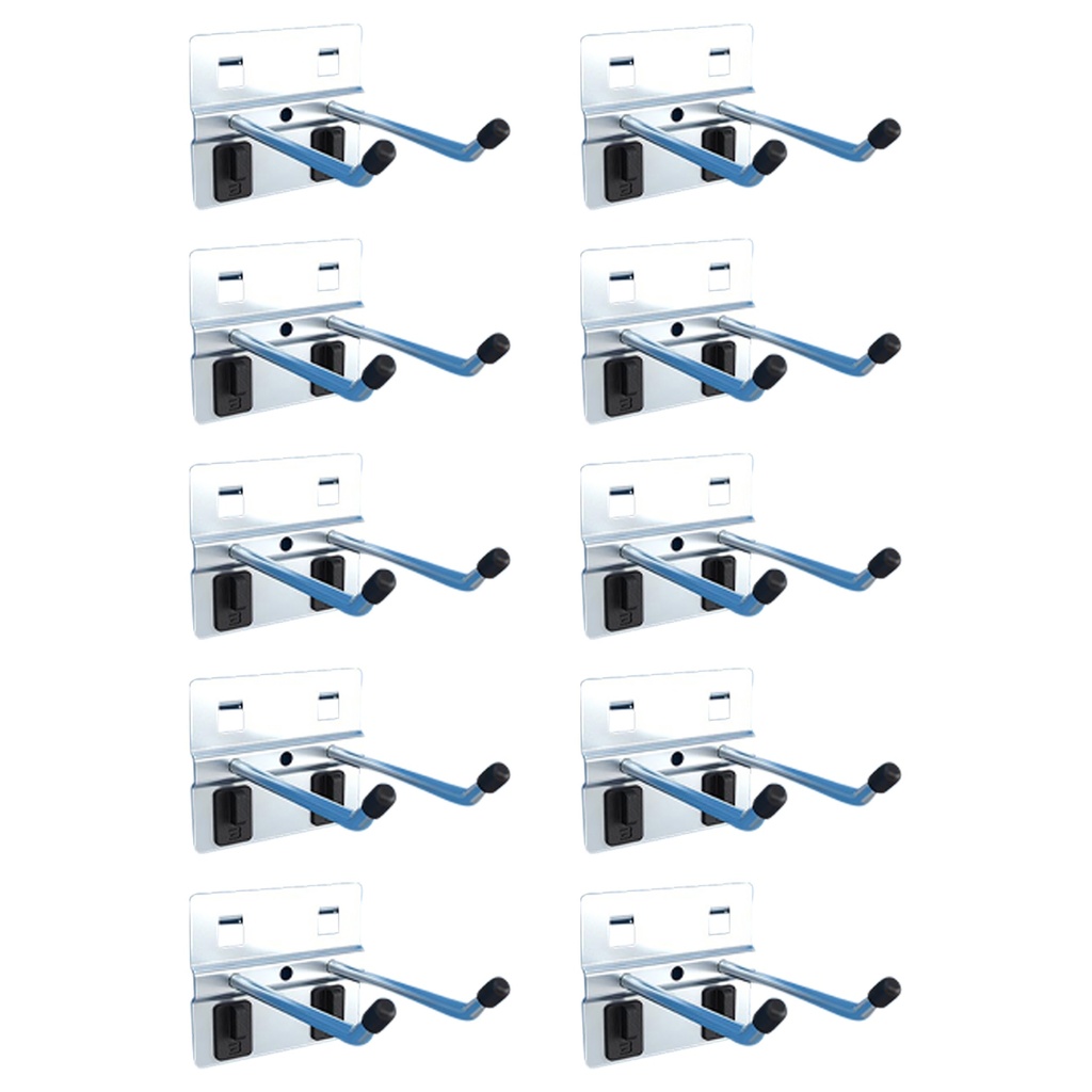 Gereedschapshaak dubbel lang 80mm 10 stuks EXPERT