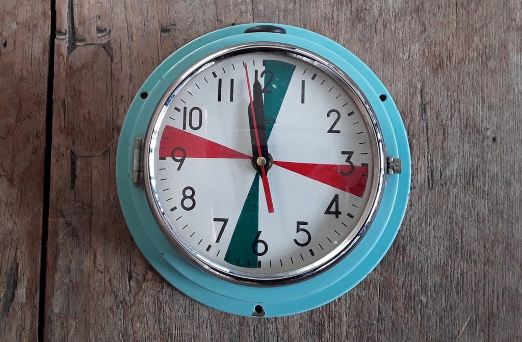 [VIN-971A] Vintage Scheepsklok 