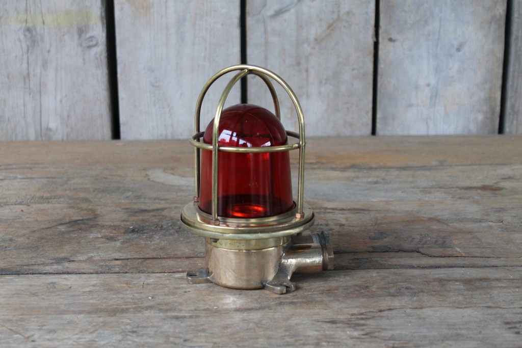 Vintage Schotlampen Rood