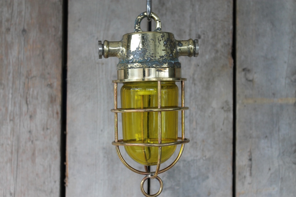 Hanglamp Vintage Geel
