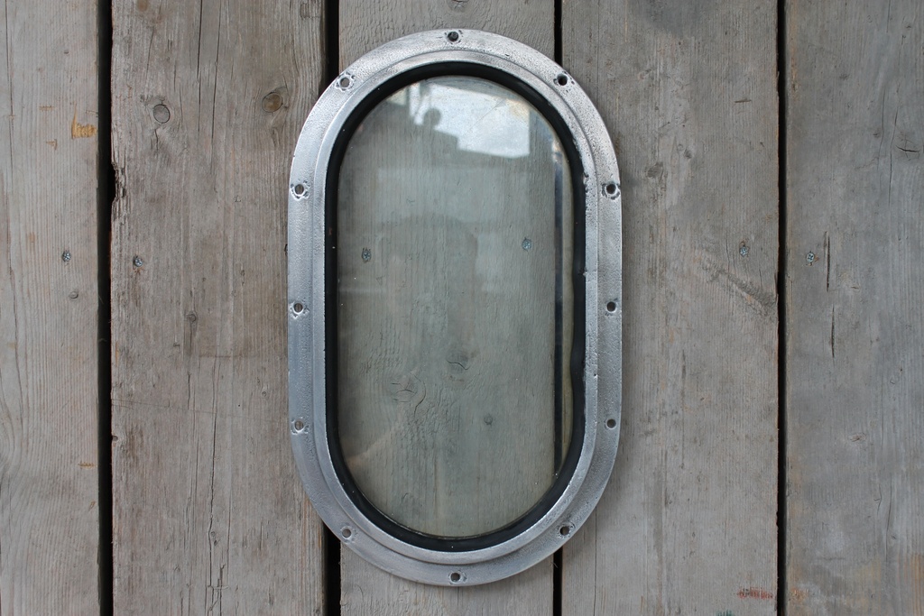[VIN-227] Vintage Aluminium Patrijspoort 