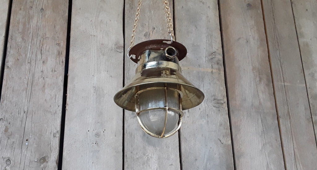 [VIN-417] Scheepslamp Vintage