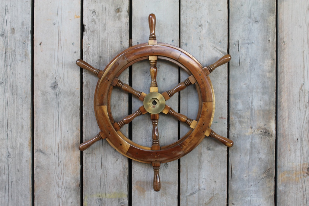 Interesting Ship Wheel
