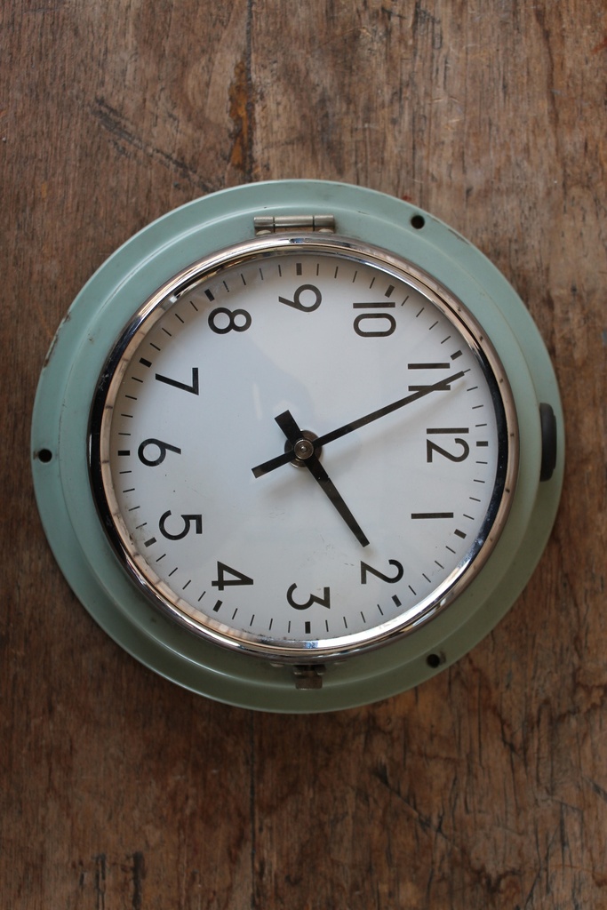 [VIN-245AQ] Vintage Scheepsklok 