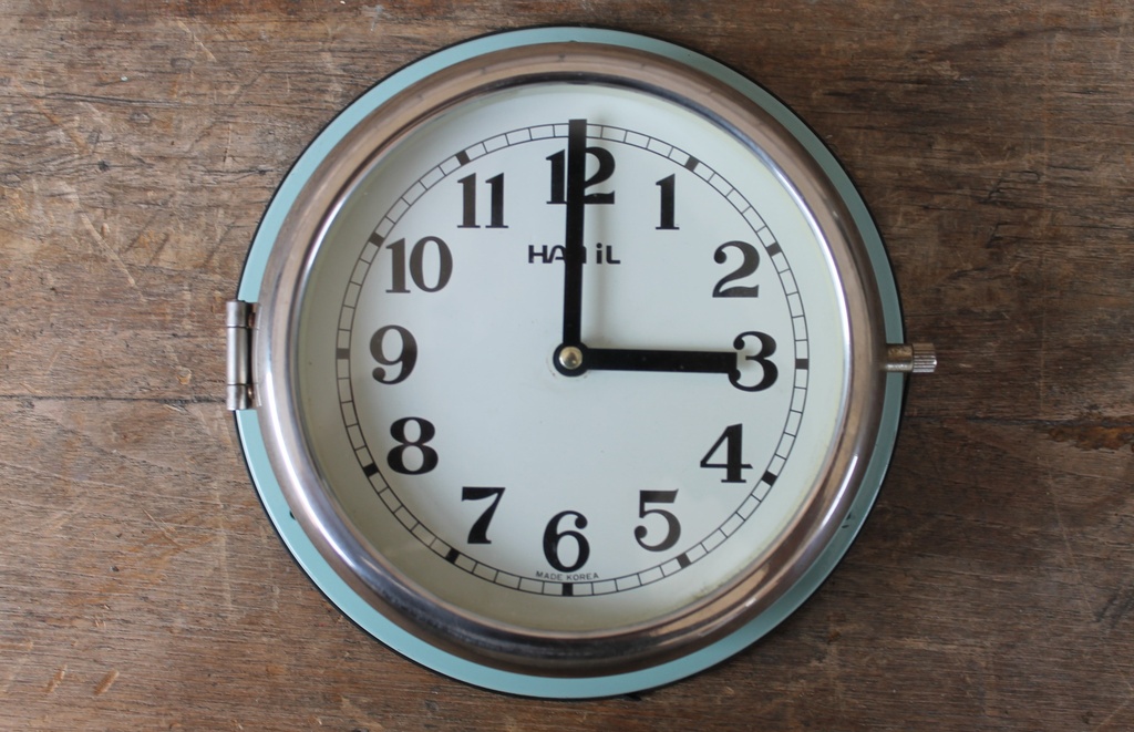 [VIN-245CQ] Vintage Ship Clock 