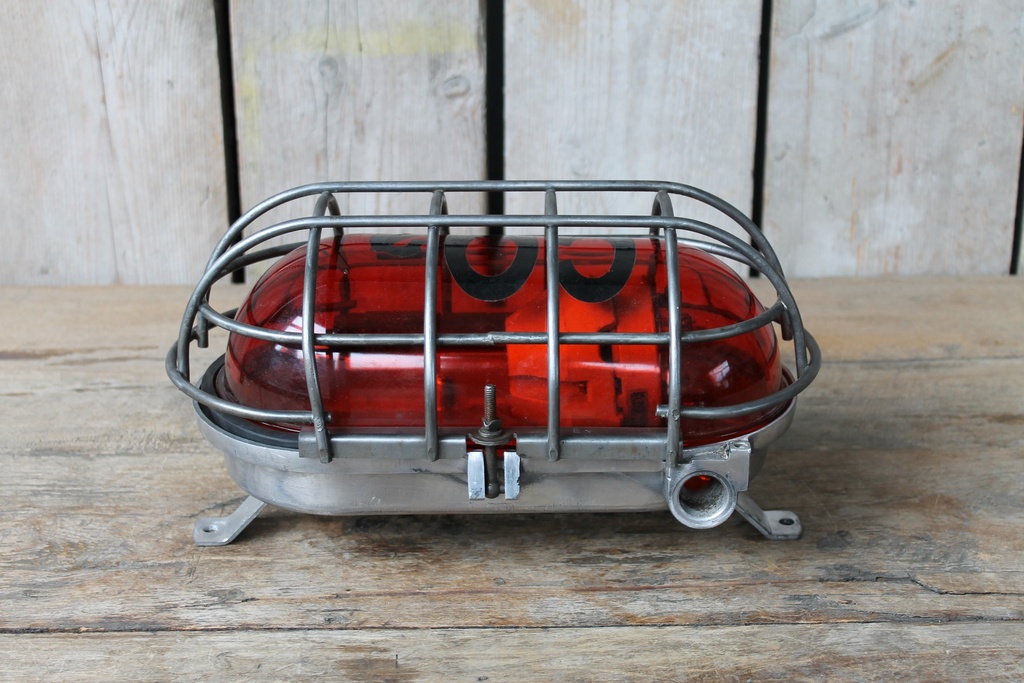 [VIN-064] Vintage Schotlampen Rood