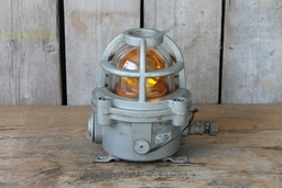 [VIN-035A] Scheepslamp Alarmlicht Oranje