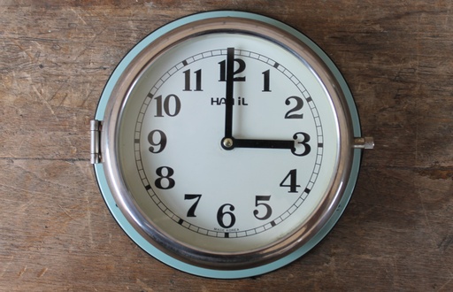 [VIN-245CQ] Vintage Ship Clock 